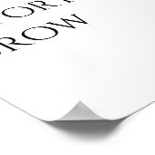 変化を恐れない – ポスタやる気を起こさせるー ポスター (角)