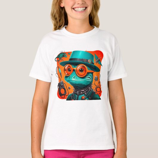 変化を捉える Tシャツ (正面)