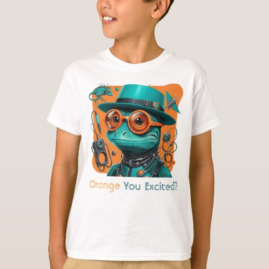 変化を捉える Tシャツ (正面)