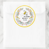 変化を求め感動的る ラウンドシール (バッグ)