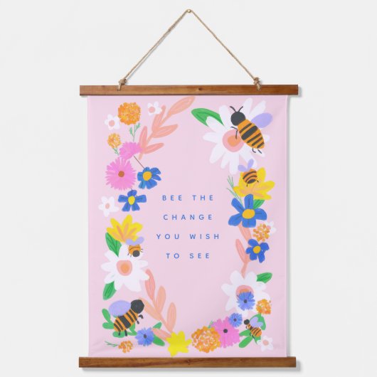 変化を見る 吊り下げ型タペストリー (正面)