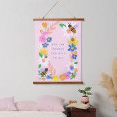 変化を見る 吊り下げ型タペストリー (寝室)