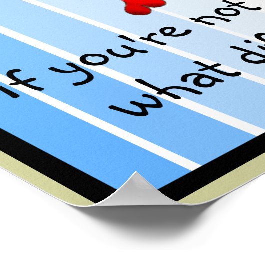 変化を起こす ポスター (角)