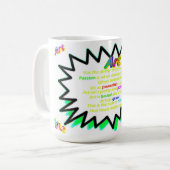 変化コーヒーマグの轟音 コーヒーマグカップ (正面左)