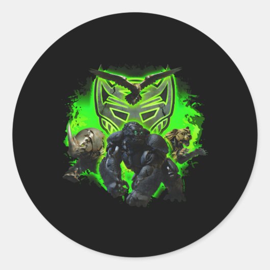 変圧器が最大の獣の上昇 ラウンドシール (正面)