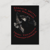 変圧器をあさり歩いて下さい 名刺 (裏面)