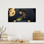 変圧式ハロウィーンポスター ポスター (キッチン)