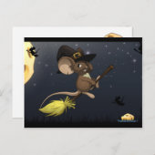 変圧式ハロウィーンポストカード ポストカード (正面/裏面)