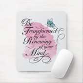 変容し、更新される – ローマ12 : 2 マウスパッド (マウス)