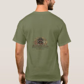 変容を遂げたヴォイニッチ写本のページ 両生類 Tシャツ (裏面)