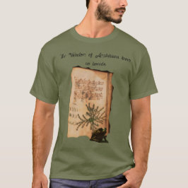 変容を遂げたヴォイニッチ写本のページ 両生類 Tシャツ