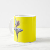 「変容インスパイア個人成長デザイン コーヒーマグカップ (正面左)