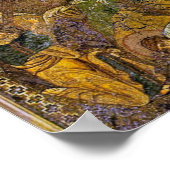 変容オーソドックスのモザイクプリント ポスター (角)