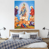 変容ストレッチキャンバス印刷のアイコン キャンバスプリント (インサイチュ (寝室))