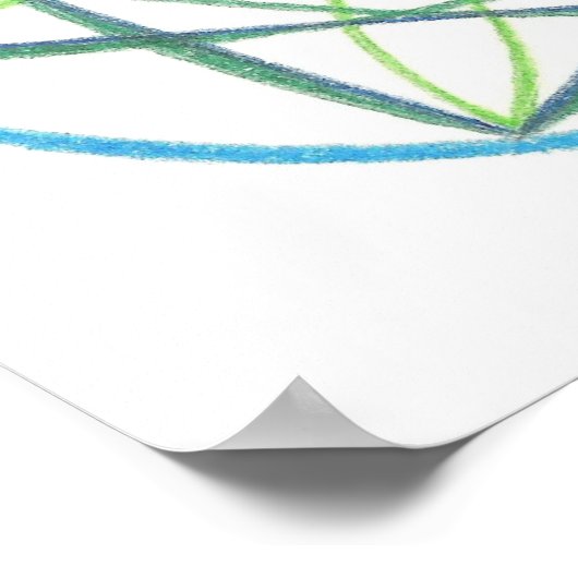 変容マンダラ#2 ポスター (角)