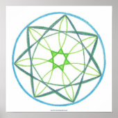 変容マンダラ#2 ポスター (正面)