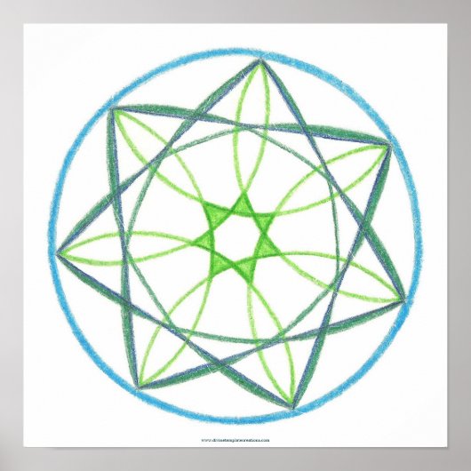 変容マンダラ#2 ポスター (正面)