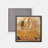 変容中世の宗教ファインアート マグネット (正面/裏面)