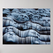 「変容」デザインプリントポスター壁画