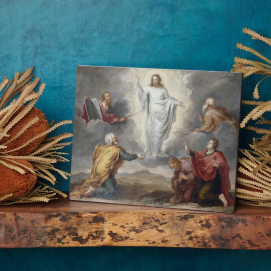 変容(銅の油) フォトプラーク (側面)