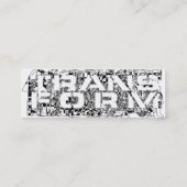 変形させて下さい スキニー名刺 (裏面)