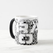 変形させて下さい モーフィングマグカップ (正面左)