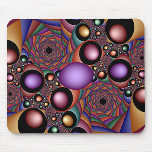 変形させて4下さい マウスパッド (正面)