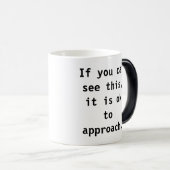 -変形させるマグ-どちらかの手に近づくことわかりました モーフィングマグカップ (正面右)