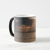 変形させる日光のSkywayのコーヒーカップ モーフィングマグカップ (正面左)