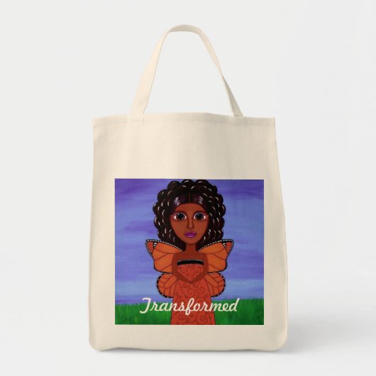 変形させる トートバッグ (正面)