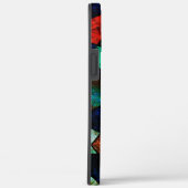 変形したテクスチャを持つ不規則なジオメトリ形状 Case-Mate iPhoneケース (裏面 / 右)