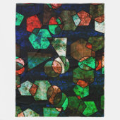 変形したFテクチュラ フリースブランケット (正面)