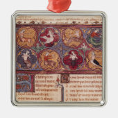 変形しますとOvidから道徳化して下さい メタルオーナメント (正面)