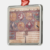 変形しますとOvidから道徳化して下さい メタルオーナメント (左)