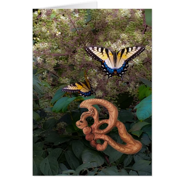 変形の蝶幸福 (正面)