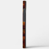 変形チェスは錆びや年老いて非常に汚れている Case-Mate iPhoneケース (裏面 / 左)