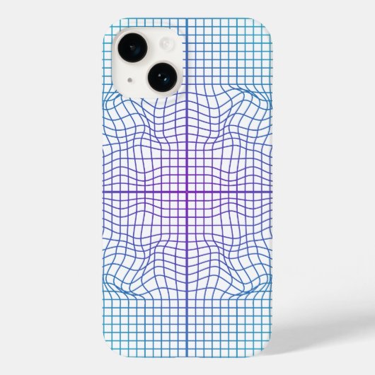 変形フレーム。01.w白BG Case-Mate iPhoneケース (裏面)