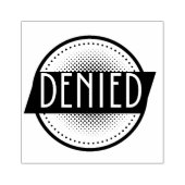 変性した ラバースタンプ (インプリント)