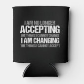 変感動的更に関する政治活動家引用文 缶クーラー (正面)