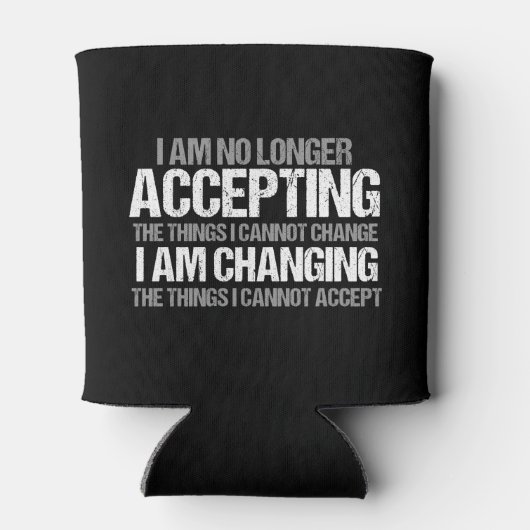 変感動的更に関する政治活動家引用文 缶クーラー (裏面)