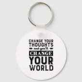 変感動的更の世界考えを変える キーホルダー (正面)