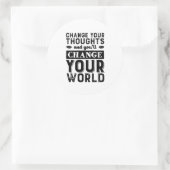 変感動的更の世界考えを変える ラウンドシール (バッグ)