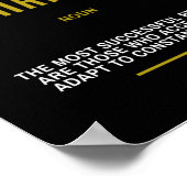 変感動的更引用文 ポスター (角)