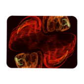 変態抽象芸術アートプレミアムマグネット マグネット (横)