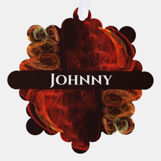 変態抽象芸術術 オーナメントカード (正面)