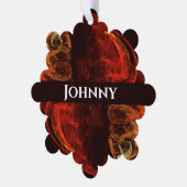 変態抽象芸術術 オーナメントカード (左)