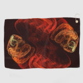 変態抽象芸術術 ゴルフタオル (横)