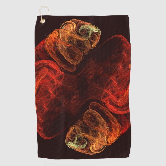 変態抽象芸術術 ゴルフタオル (正面)