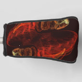 変態抽象芸術術 ゴルフヘッドカバー (正面)