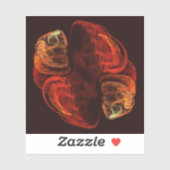 変態抽象芸術術 シール (シート)